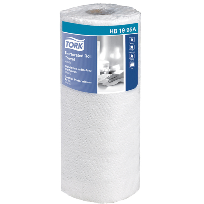 Tork Paper  Roll Towels, 2 Ply, 210 Sheets/Roll, 11" W, 9" L # 14101996